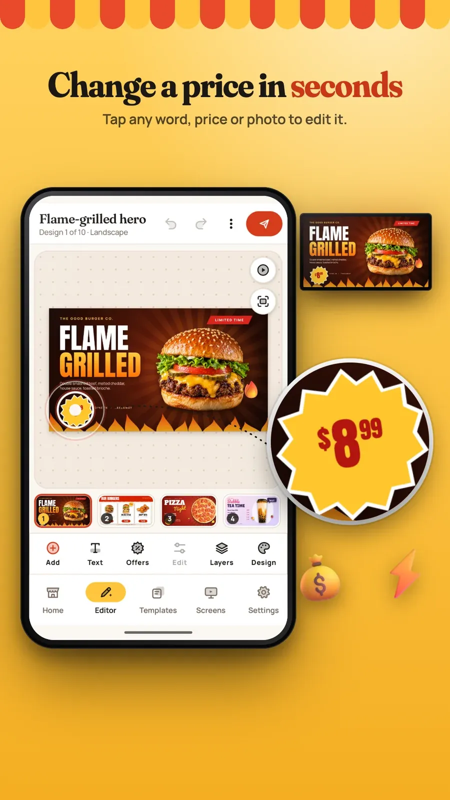 Menu Board Pro screenshot 3