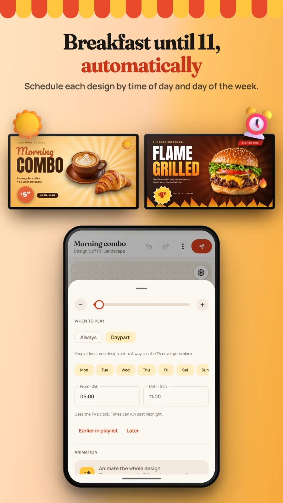 Menu Board Pro screenshot 4
