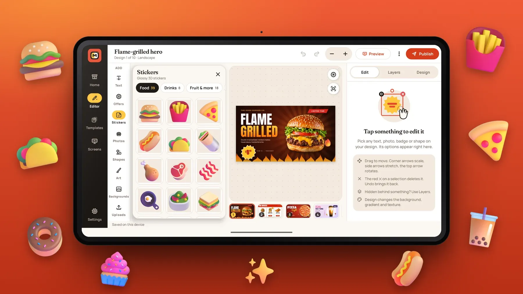 Menu Board Pro screenshot 7